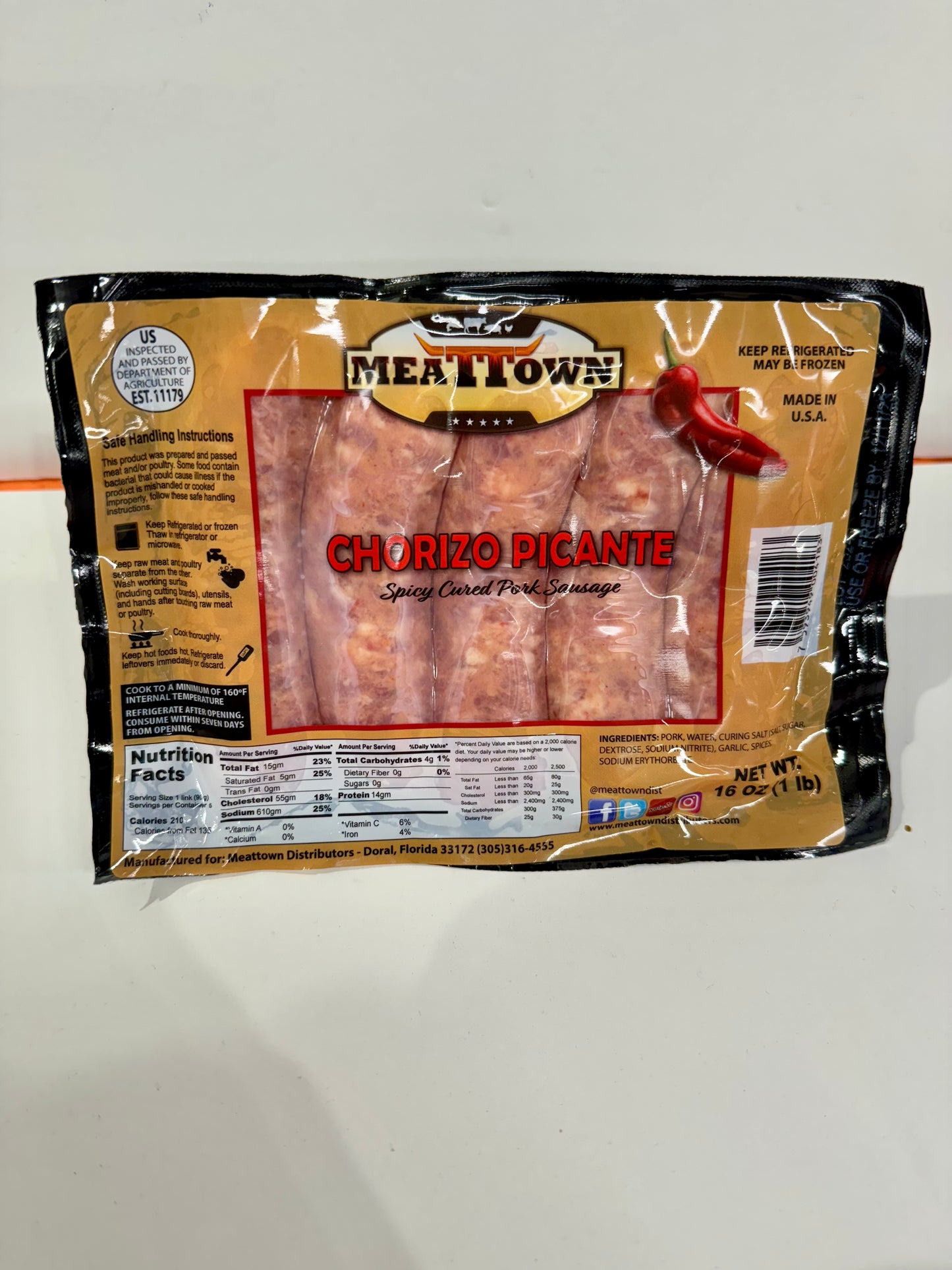 CHORIZO PICANTE MEATTOWN