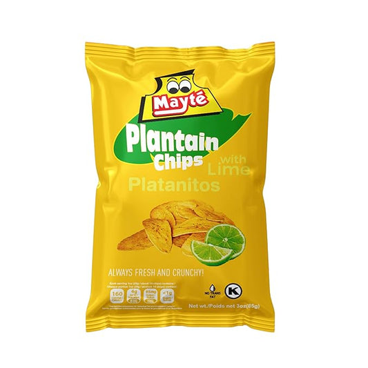 Plantanitos Chips With Lemon (Mayte) 85 gr