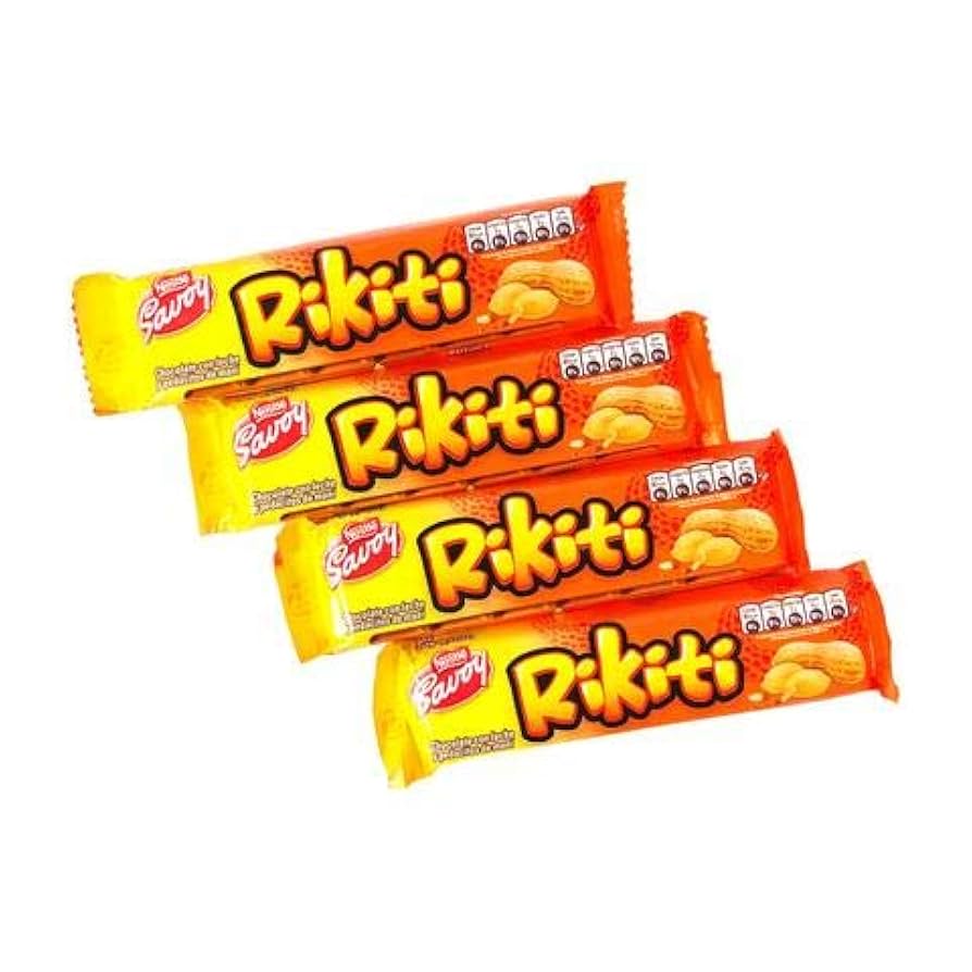Rikiti de Savoy: Chocolate con leche y Pedacitos de Maní
