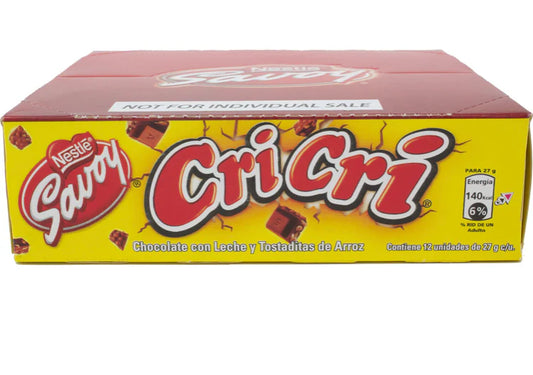 Savoy cri cri 27gr Caja x 12