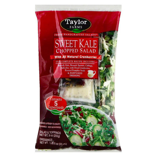 Ensalada de col rizada dulce picada Taylor Farms