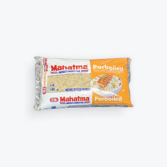Arroz vaporizado de grano extra largo enriquecido con oro Mahatma, 2 libras