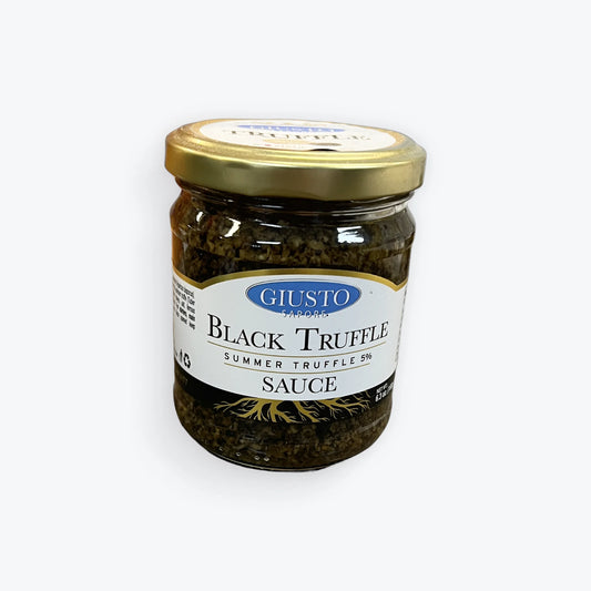 Giusto Sapore Italian Black Truffle  Sauce 180 Gr