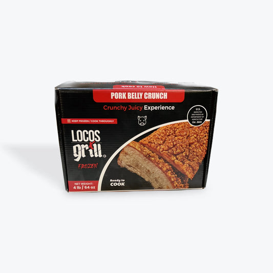 Locos x Grill Frozern Pork Berlly Crunch 4lb