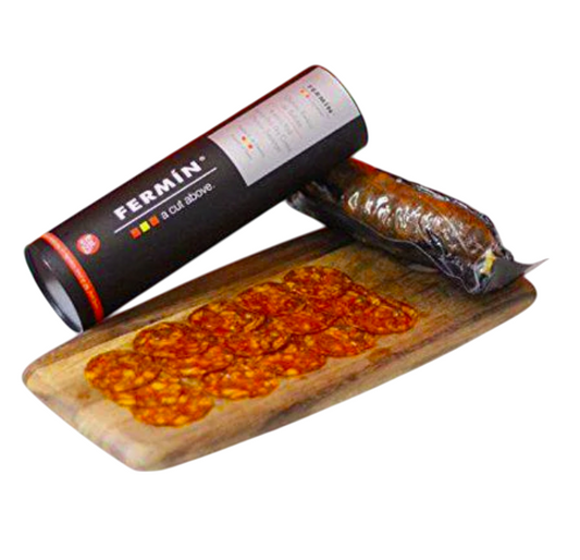 Tubo de Chorizo Ibérico de Bellota Fermín a Cut Above (Chorizo Ibérico de Bellota) 1 lb