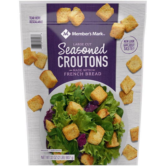Crutones sazonados (32 oz)